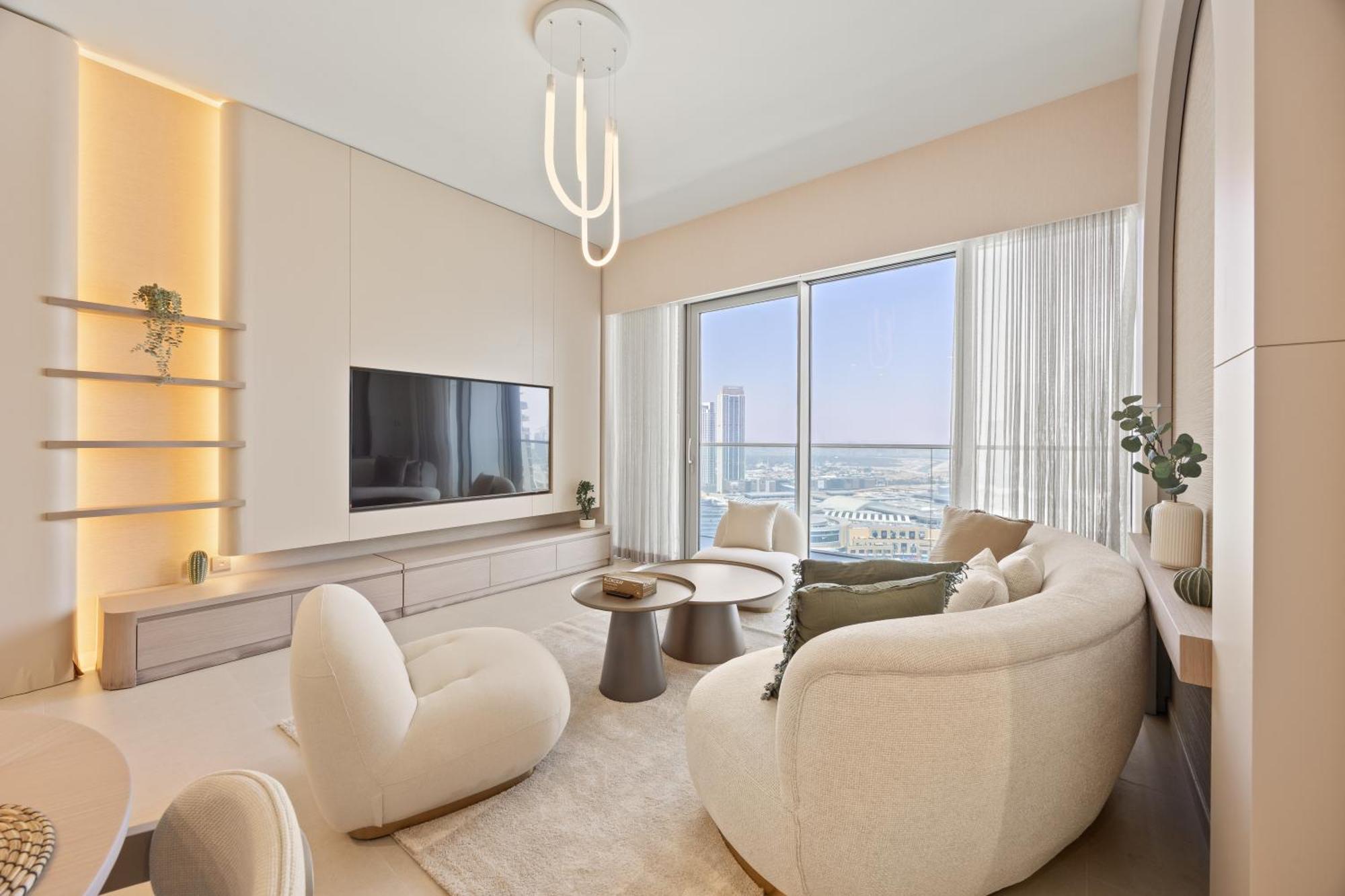 Apartment Elite Escapes - 2 Bhk Luxurious - Grande Signature Dubai